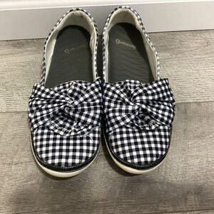 Baretraps Vally Gingham Slip On Shoes Size 9